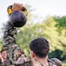 Virginia Tempest: British Royal Marines conduct physical training circuit
