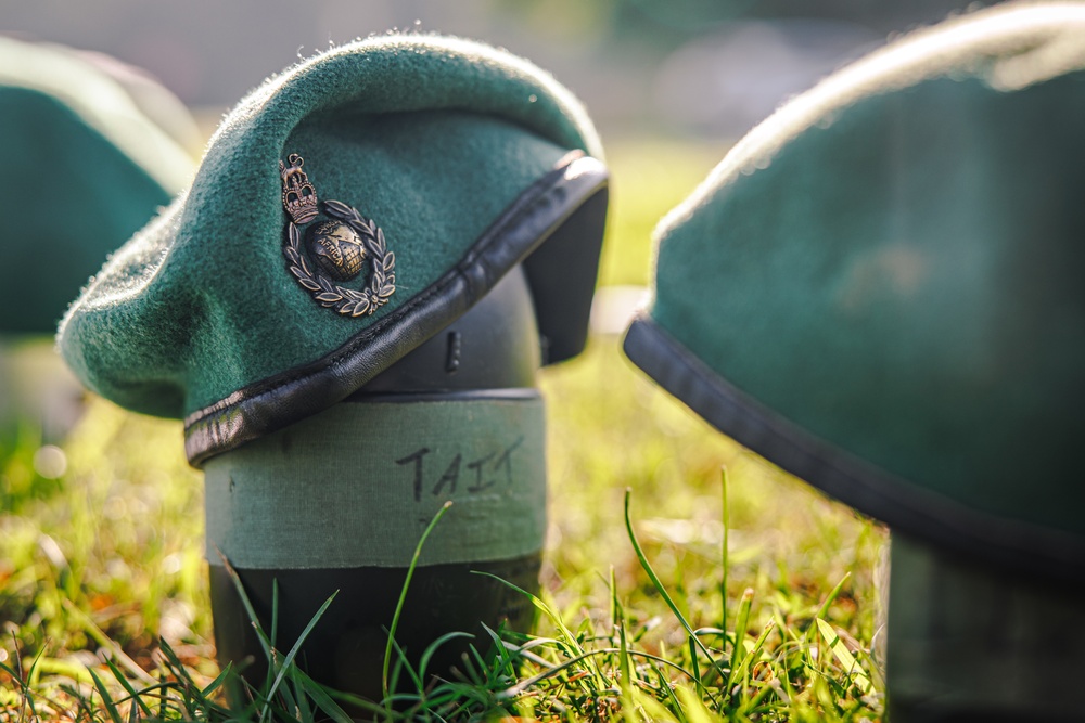 Virginia Tempest: British Royal Marines conduct physical training circuit