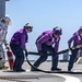 USS Mahan (DDG 72) Conducts Flight Quarters with HSC-9