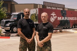 Driving the Mission: Two Marines take recruitment on the road with the Enhanced Marketing Vehicle