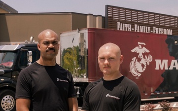 Driving the Mission: Two Marines take recruitment on the road with the Enhanced Marketing Vehicle 