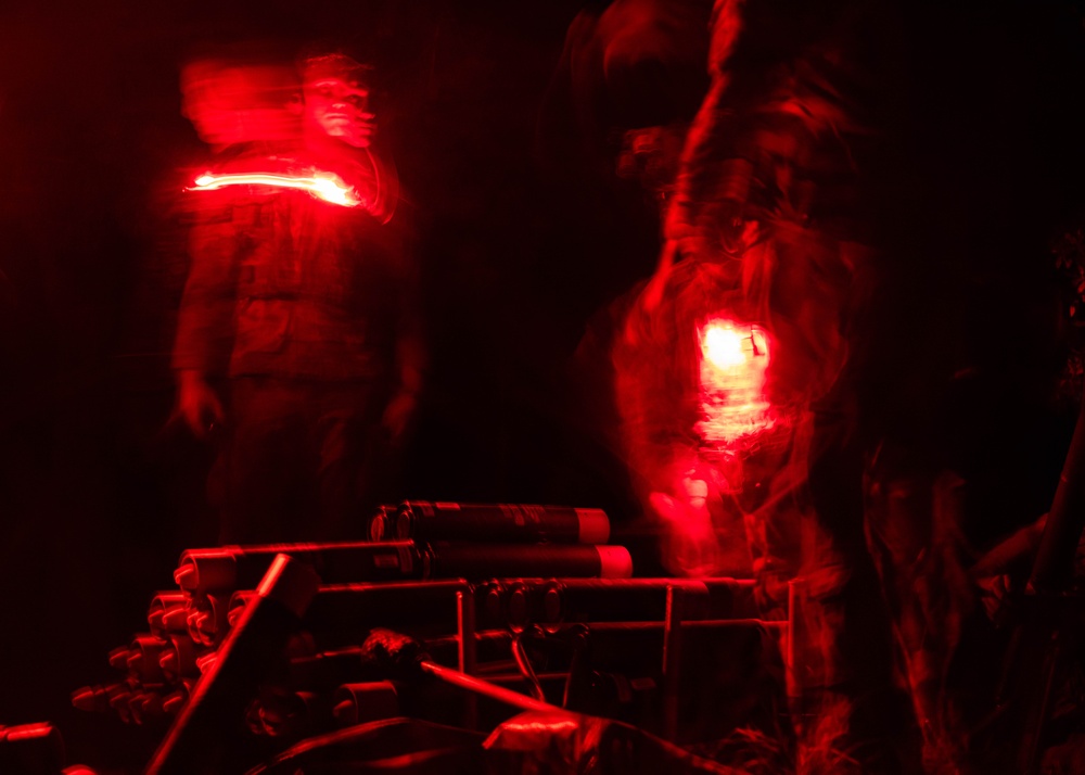 Devil Avalanche Mortar Live Fire