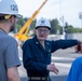 Reagan Sailor gives PSNS workers tour