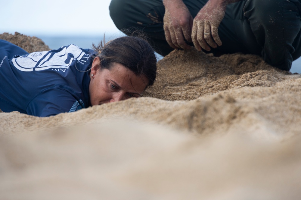 MCBH and Malama i na Honu Continue Sea Turtle Nest Excavation