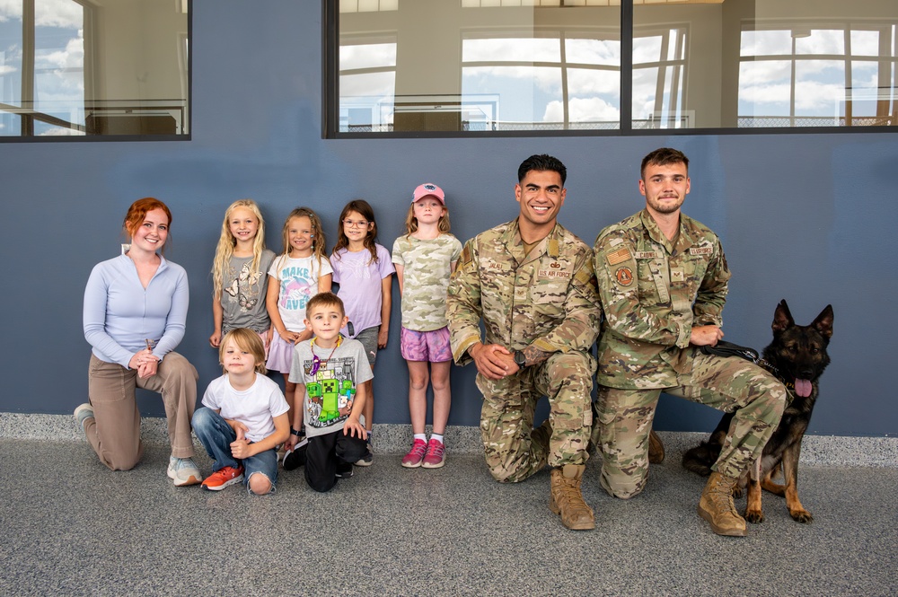 Malmstrom MWD teams bring mission to life for local kids camp