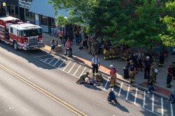 Community supports mass casualty exercise during Operation Healthy Ellwood [Image 7 of 11]