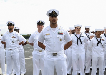 USS Omaha (LCS 12) Conducts Change of Command