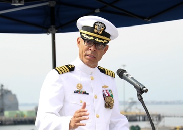 USS Omaha (LCS 12) Conducts Change of Command