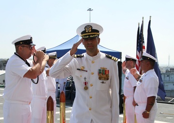 USS Omaha (LCS 12) Conducts Change of Command