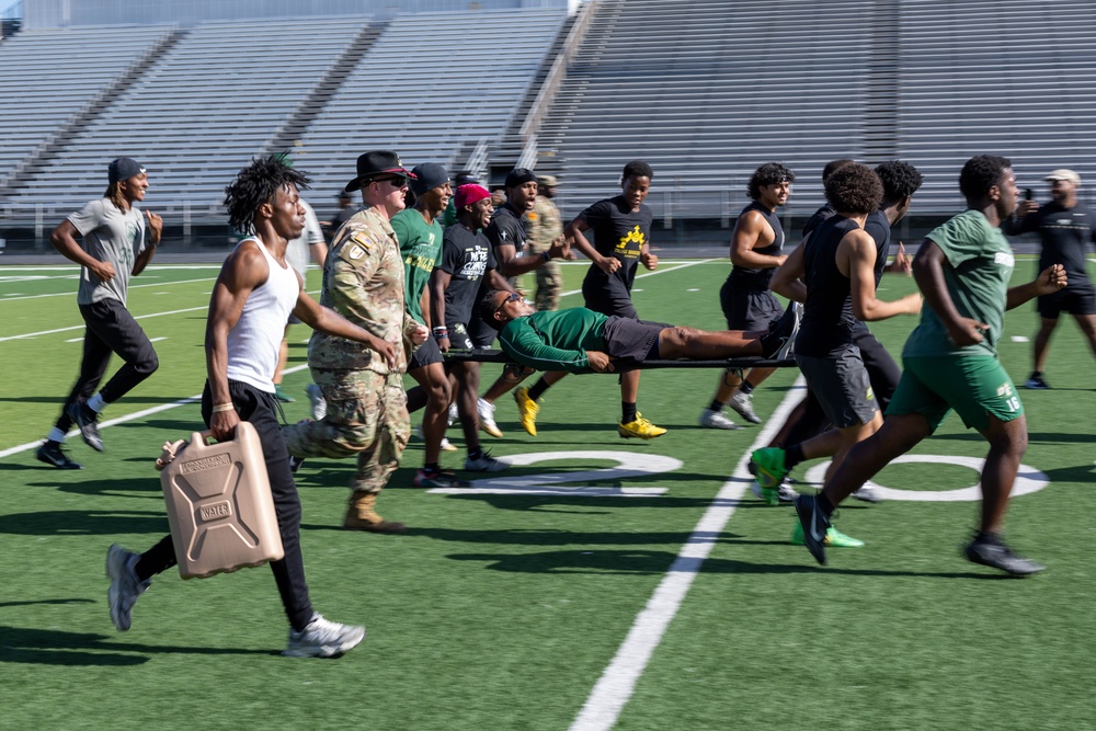 DeSoto High School Football Team Building