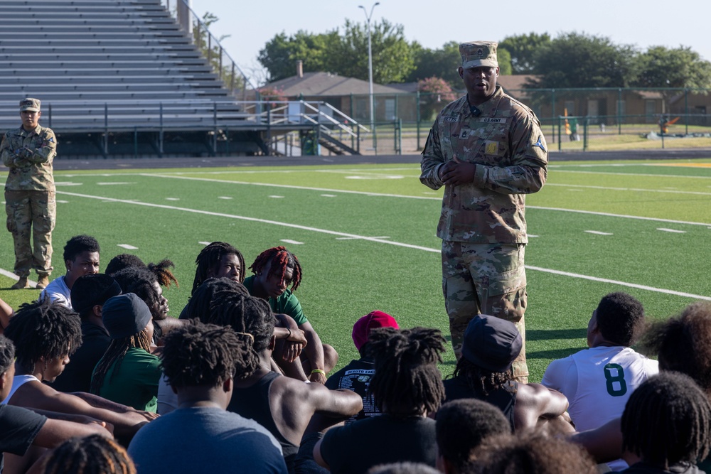 DeSoto High School Football Team Building