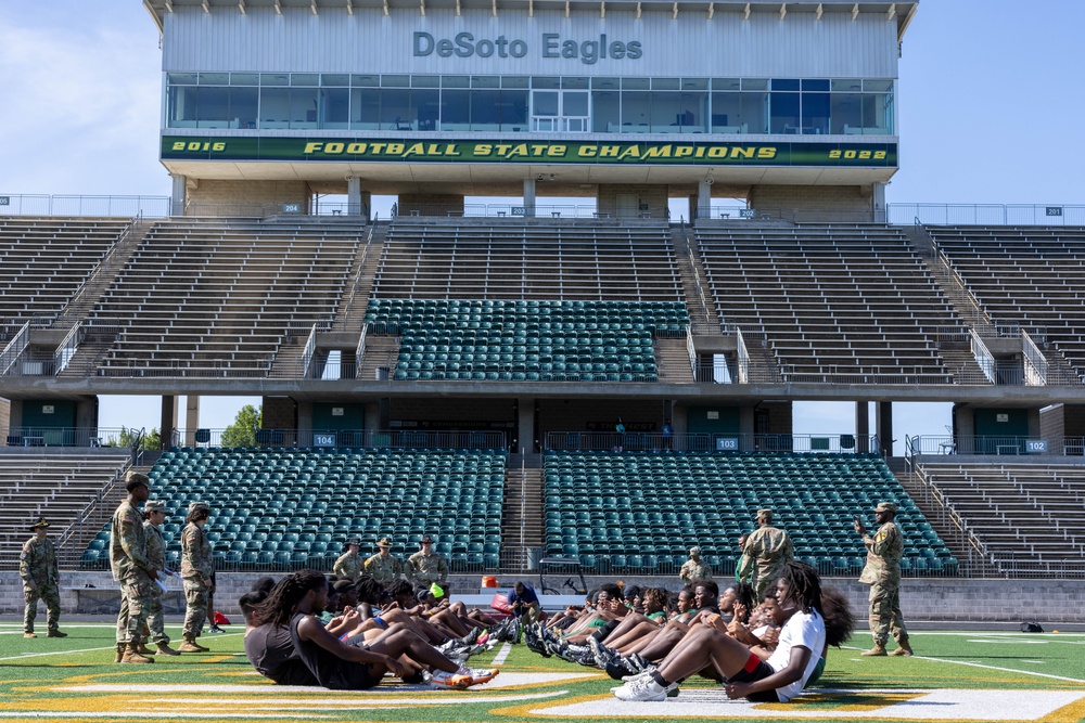 DeSoto High School Football Team Building