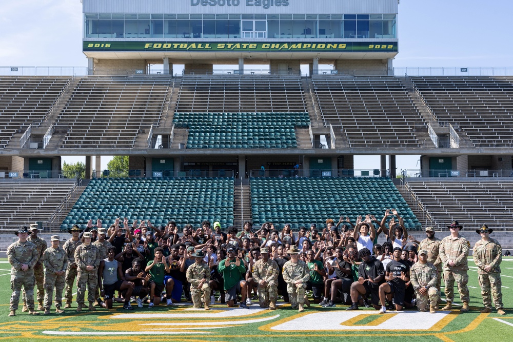 DeSoto High School Football Team Building