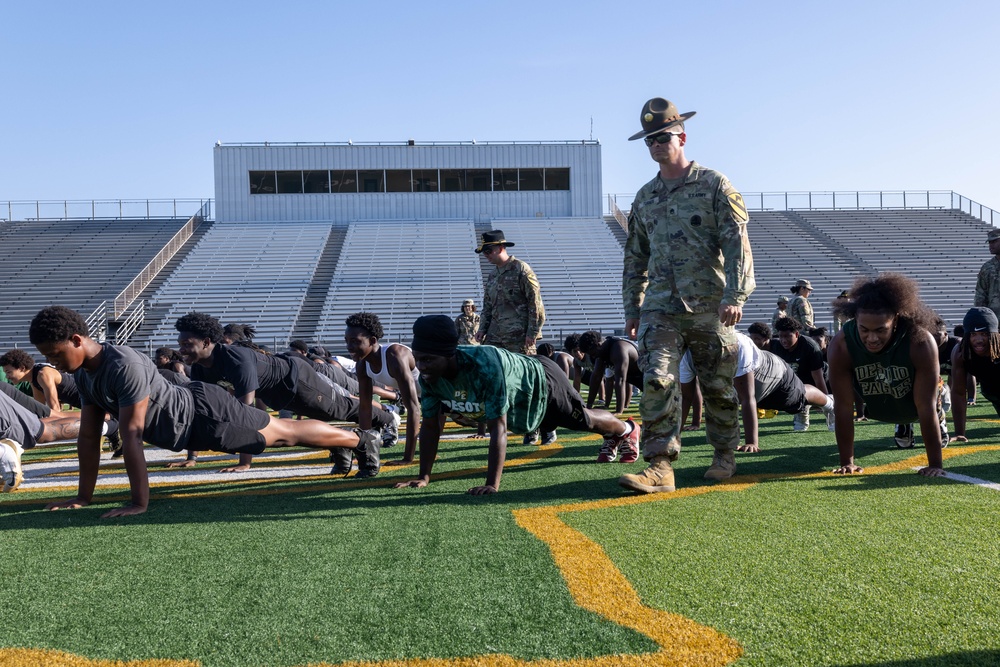DeSoto High School Football Team Building