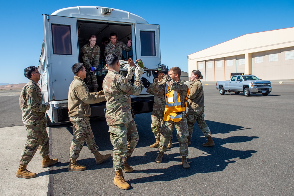 UC25 tests aeromedical transfer readiness