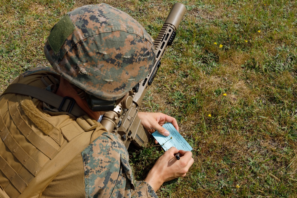 MCST Shoots With Royal Marines