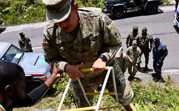 D.C. National Guard, Jamaican, Barbadian Forces Test Skills in Joint Caribbean Exercise