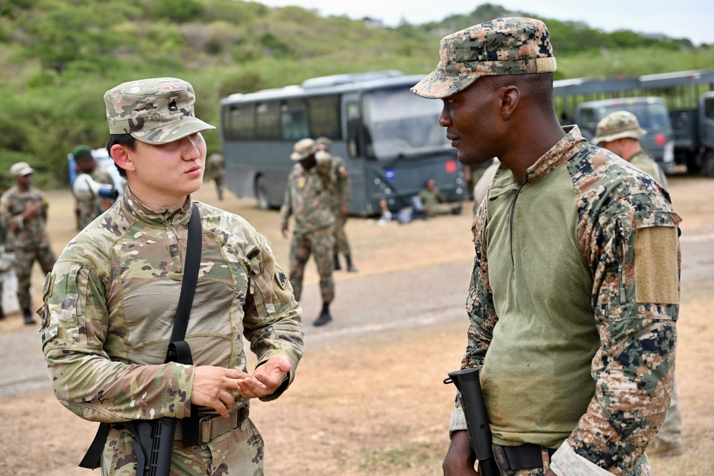 D.C. National Guard, Jamaican, Barbadian Forces Test Skills in Joint Caribbean Exercise