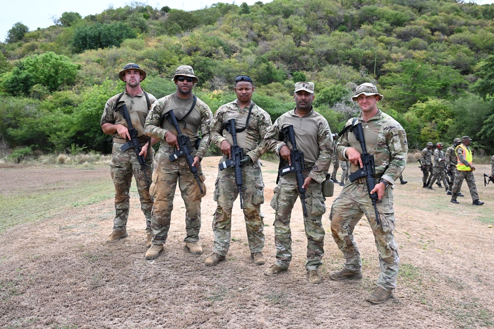 D.C. National Guard, Jamaican, Barbadian Forces Test Skills in Joint Caribbean Exercise