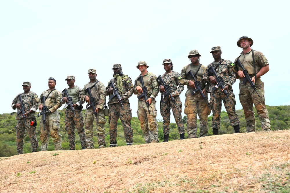 D.C. National Guard, Jamaican, Barbadian Forces Test Skills in Joint Caribbean Exercise