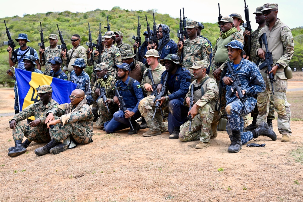 D.C. National Guard, Jamaican, Barbadian Forces Test Skills in Joint Caribbean Exercise