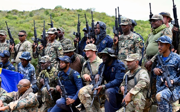 D.C. National Guard, Jamaican, Barbadian Forces Test Skills in Joint Caribbean Exercise