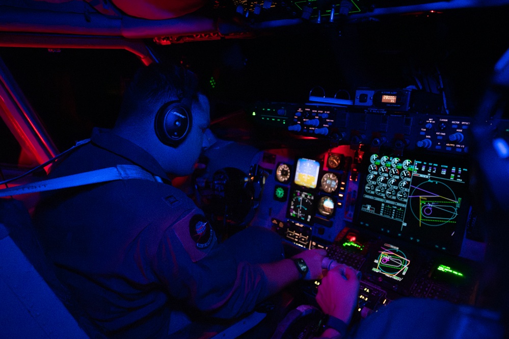 Refueling under the cover of darkness