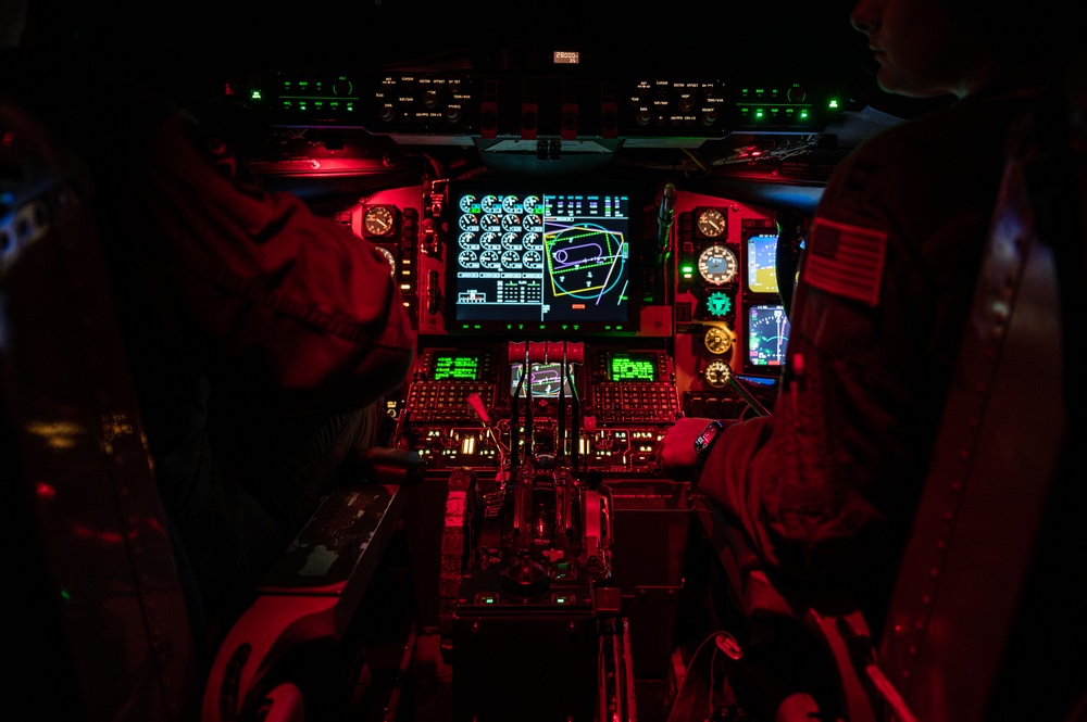 Refueling under the cover of darkness