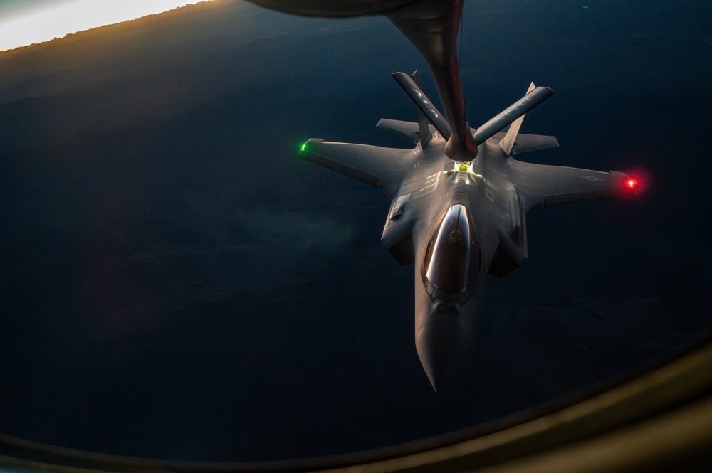 Refueling under the cover of darkness