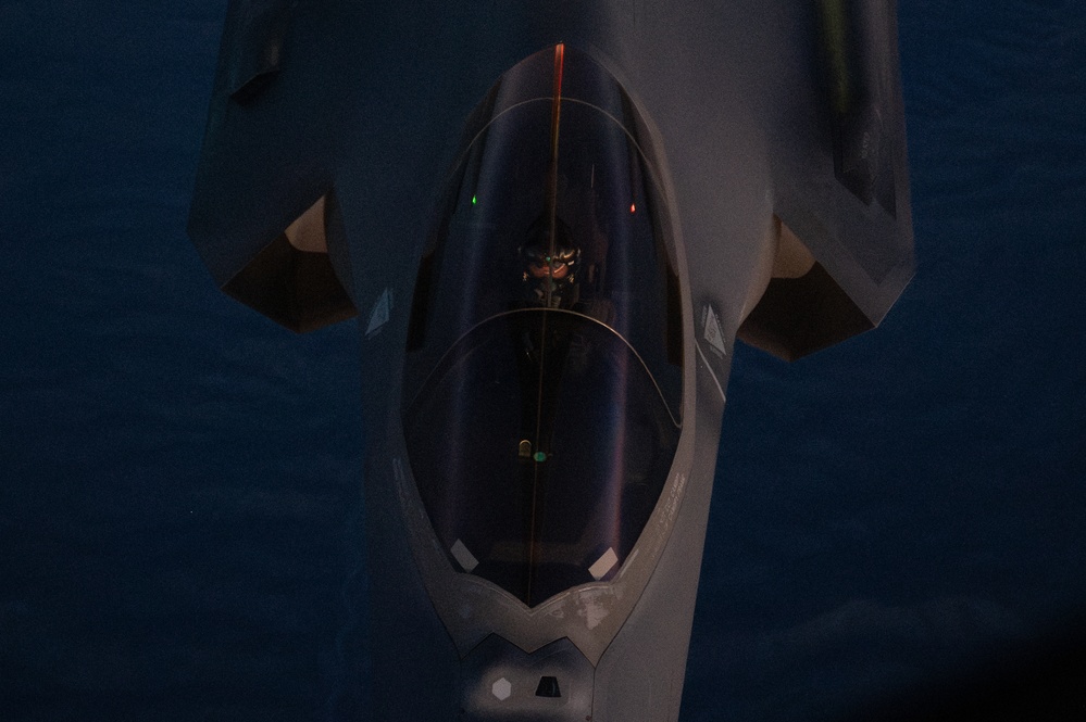 Refueling under the cover of darkness
