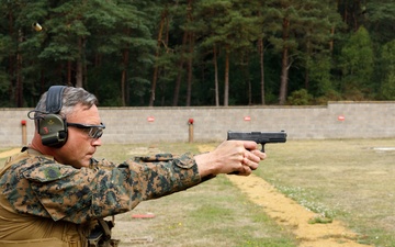 MCST Shoots With Royal Marines