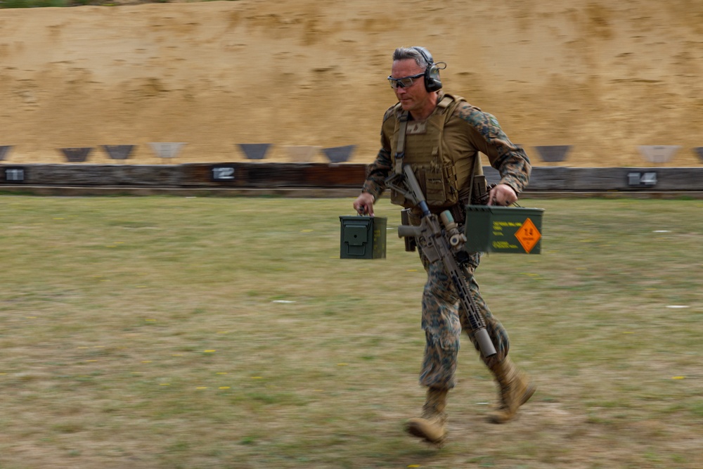 MCST Shoots With Royal Marines
