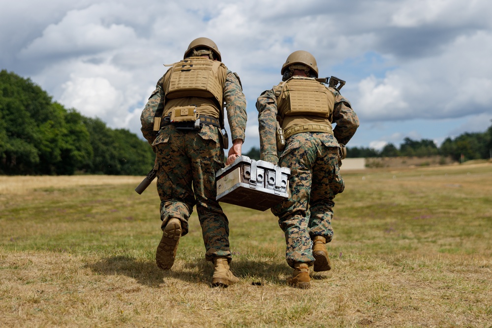 MCST Shoots With Royal Marines