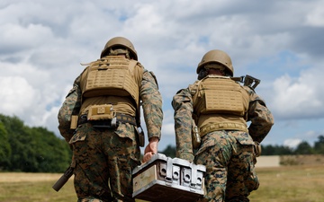 MCST Shoots With Royal Marines