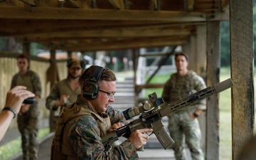 MCST Shoots With Royal Marines