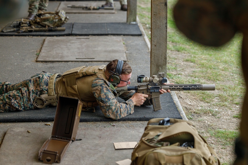 MCST Shoots With Royal Marines