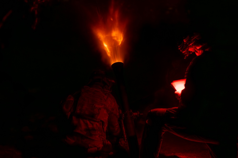 2-504 PIR Paratroopers Conduct 81mm Mortar LFX | Devil Avalanche