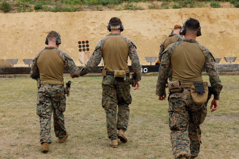 MCST Shoots With Royal Marines