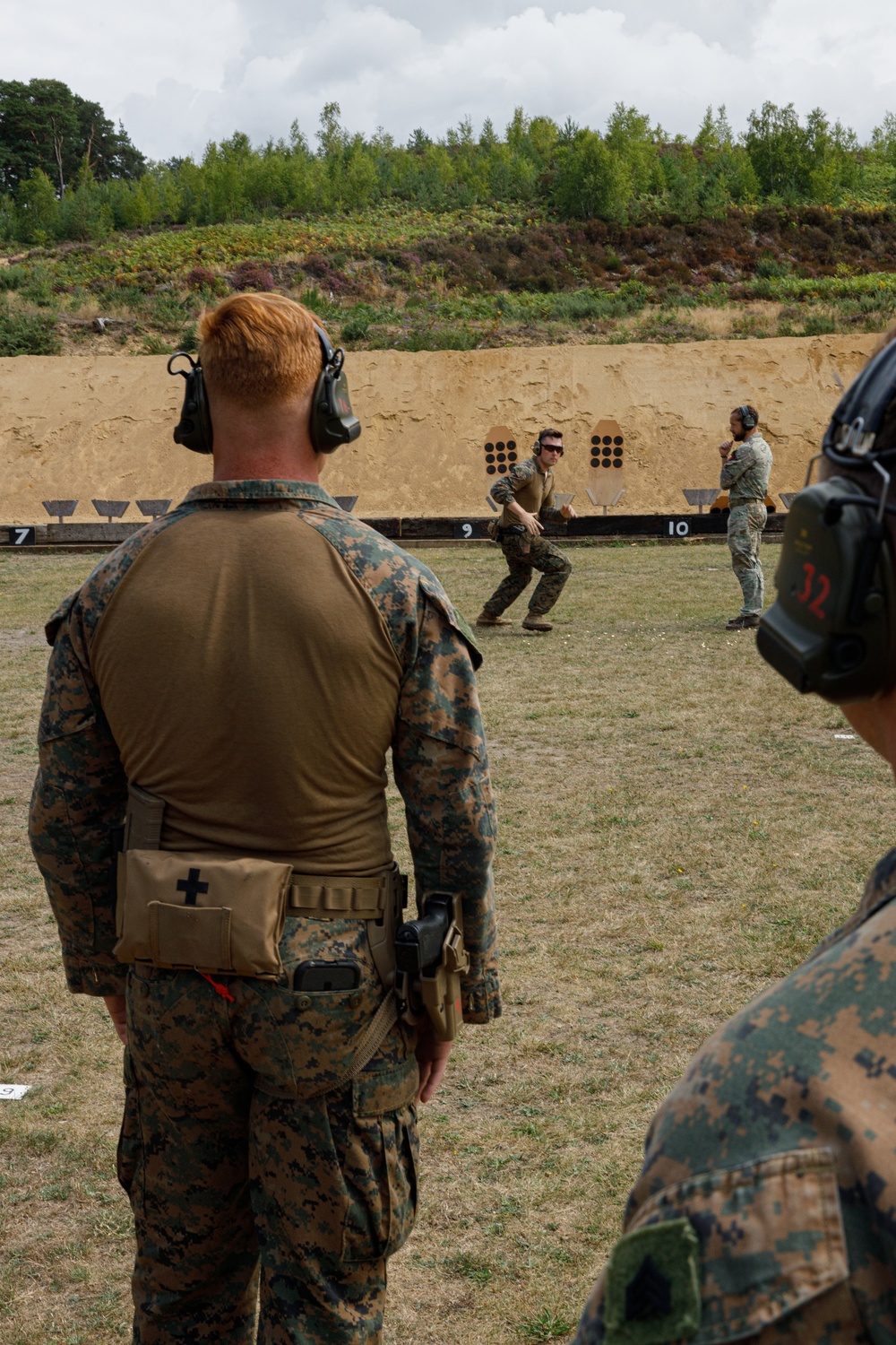 MCST Shoots With Royal Marines