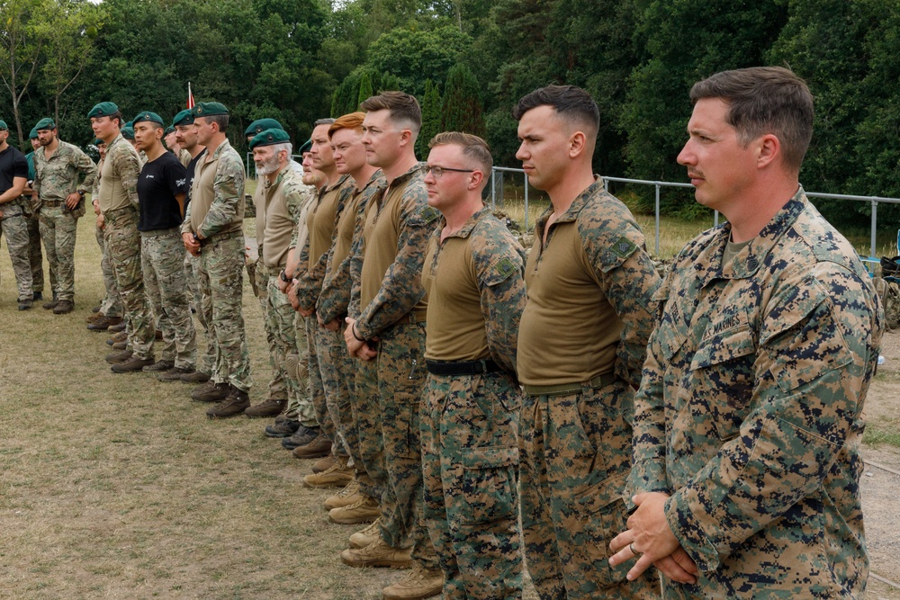 MCST Shoots With Royal Marines