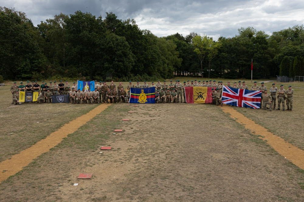 MCST Shoots With Royal Marines