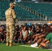 III Armored Corps Soldiers provide DeSoto High School students with an Army basic combat training experience