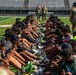 III Armored Corps Soldiers provide DeSoto High School students with an Army basic combat training experience