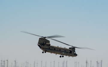 CH-47 Chinook takes part in UC25 at Travis AFB