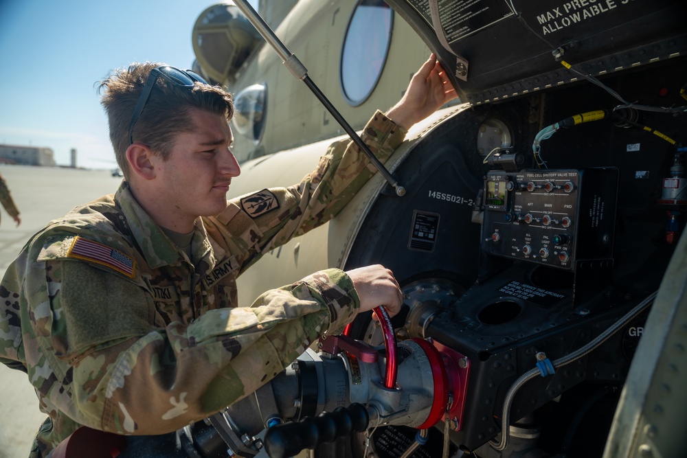CH-47 Chinook takes part in UC25 at Travis AFB