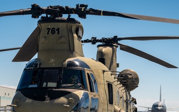 CH-47 Chinook takes part in UC25 at Travis AFB