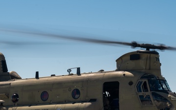 CH-47 Chinook takes part in UC25 at Travis AFB
