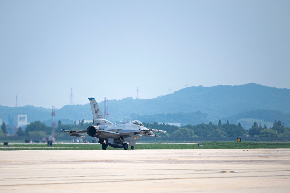 F-16s Relocate to Osan as Super Squadron test Prepares to enter Phase II