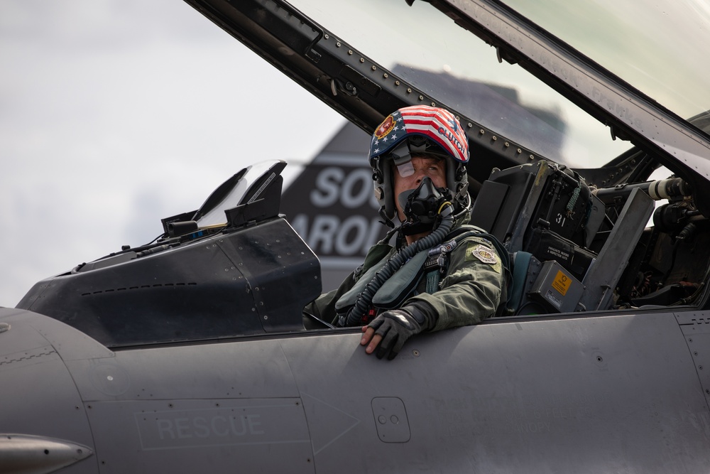 169th Fighter Wing takes flight during Relámpago de los Andes