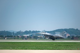 F-16s Relocate to Osan as Super Squadron test Prepares to enter Phase II